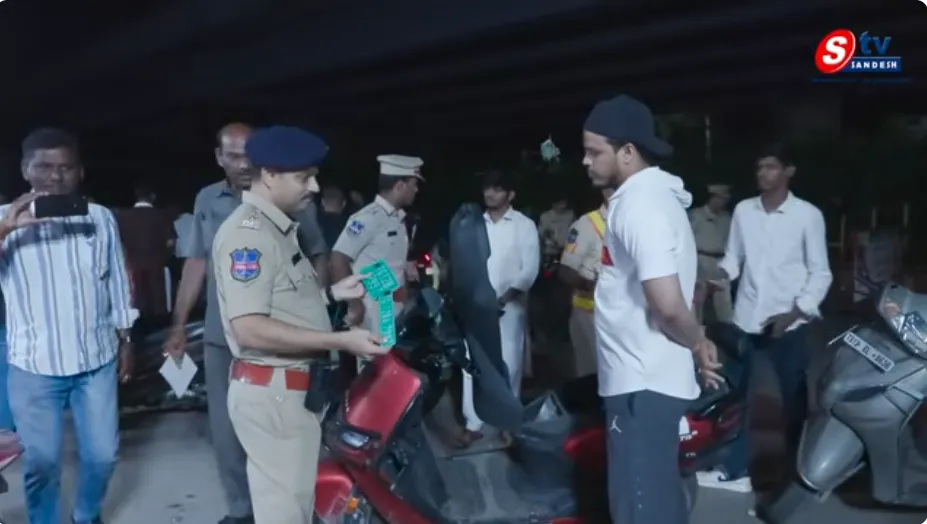 హైదరాబాద్‌లో అర్ధరాత్రి పోలీసుల ఆపరేషన్ కవచ్.. 725 వాహనాలు సీజ్